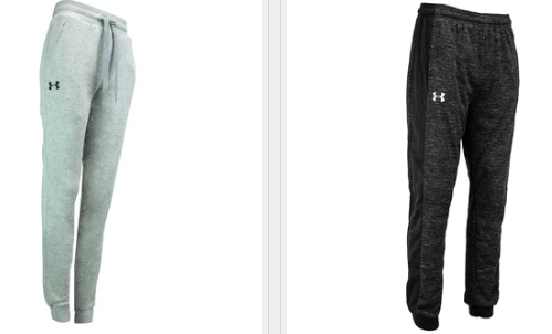 under armour men's armour fleece twist joggers